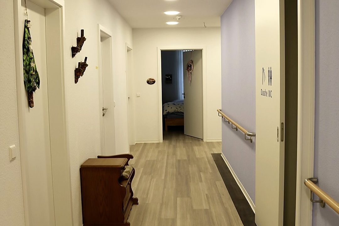 Flur im Rundgang der WG Kurpfalzpark