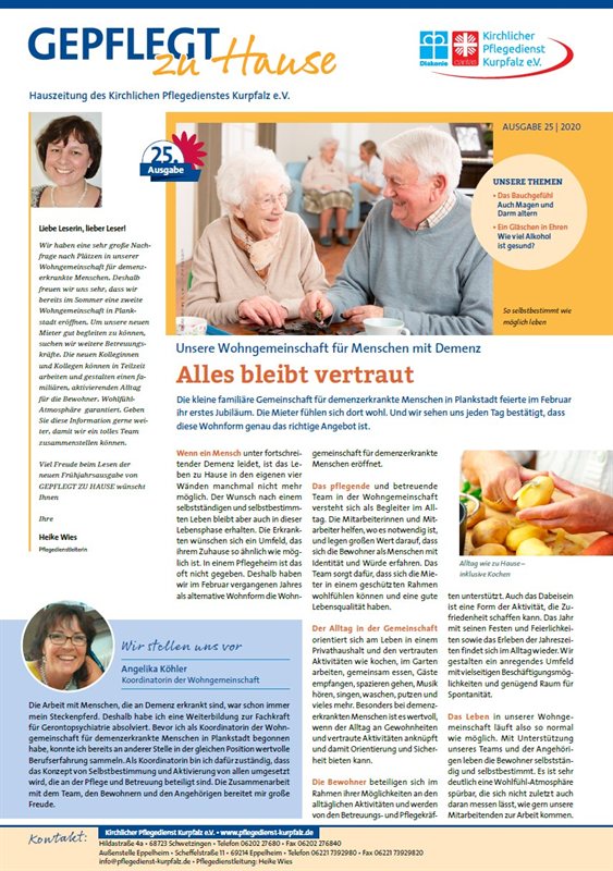 Titelseite Ausgabe 25