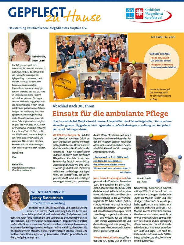 Titelseite Ausgabe 36